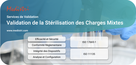 Validation de la Stérilisation des Charges Mixtes