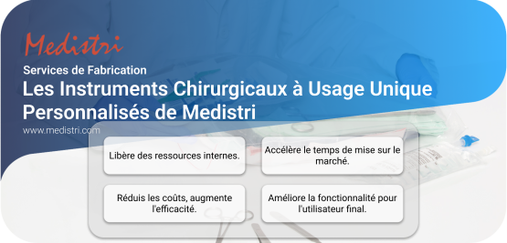 Les Instruments Chirurgicaux à Usage Unique Personnalisés de Medistri